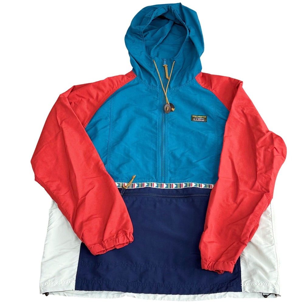 L.L.Bean Anorak Jacket Men's Mountain XL Classic Modern Version Outdoors